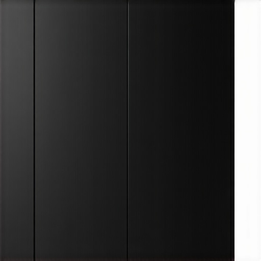 Futuristic built-in storage with biometric locks and modular shelves