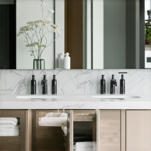 Smart Vanities & Built-ins: Innovative Installation & Storage Tips