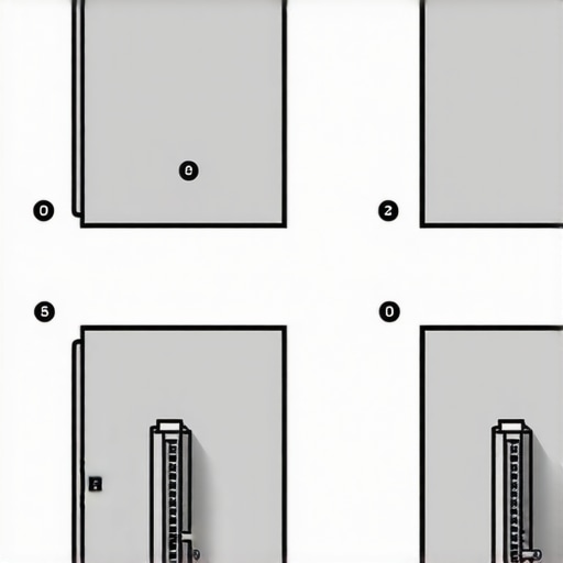 Wall Types and Anchor Options Diagram showing drywall, plaster, and brick walls with suitable anchors and brackets for heavy shelves.