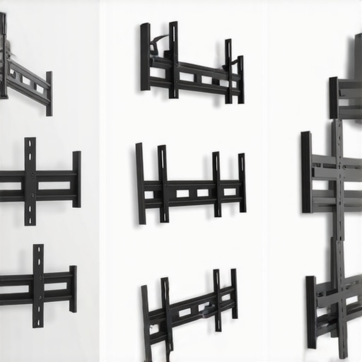 4 Steel-Rail Fixes for Wall-Mounted Floating Media Units