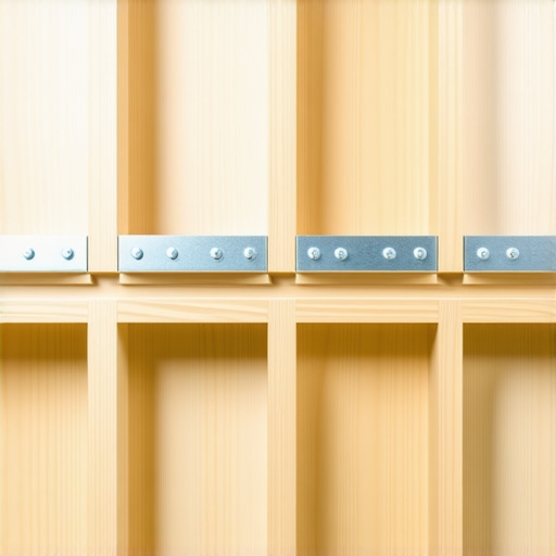 6 Heavy-Duty L-Brackets for Reinforcing Custom Built-in Cabinets