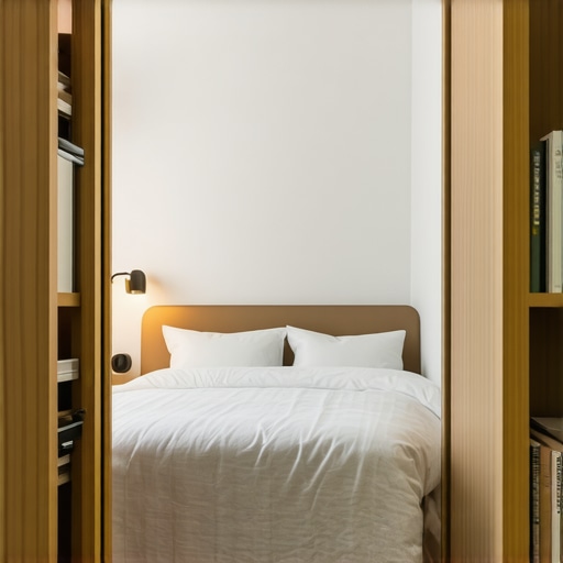 6 Hidden Storage Pull-outs for Tight Bedroom Alcoves