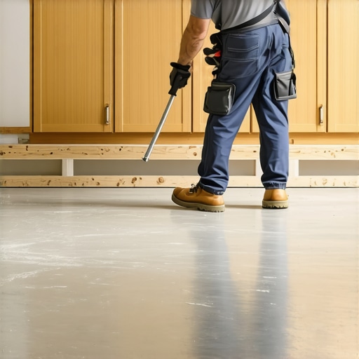 How to Level Heavy Cabinets on Uneven Concrete Floors Without Plastic Shims