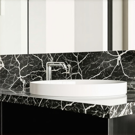 How to Support Granite Vanity Tops Without Ugly Brackets