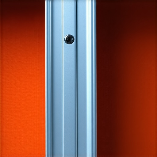 Reinforced Built-In Storage Close-up of steel brackets supporting a custom-built cabinet for durability.