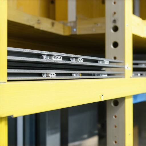Installing steel plates inside a wooden built-in for added stability