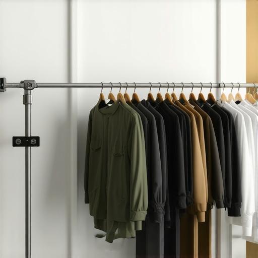 Stop Clothes Rack Failure with This Wall-to-Wall Brace