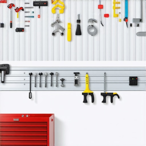 Stop Garage Tool Wall Sag with Horizontal Steel Channels