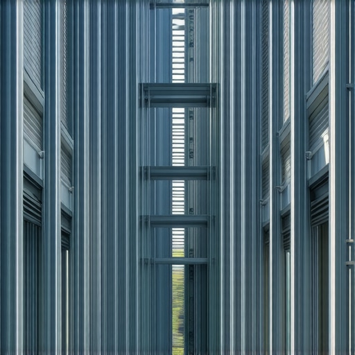 The Internal Steel Frame for Massive Living Room Units