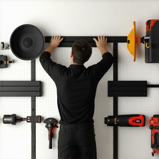 How to Anchor Garage Tool Racks to Hollow Tile Walls
