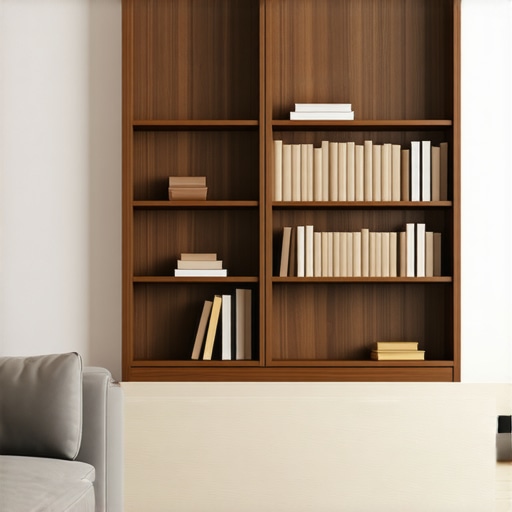 How to Anchor Tall Bookcases Without Ugly Safety Straps
