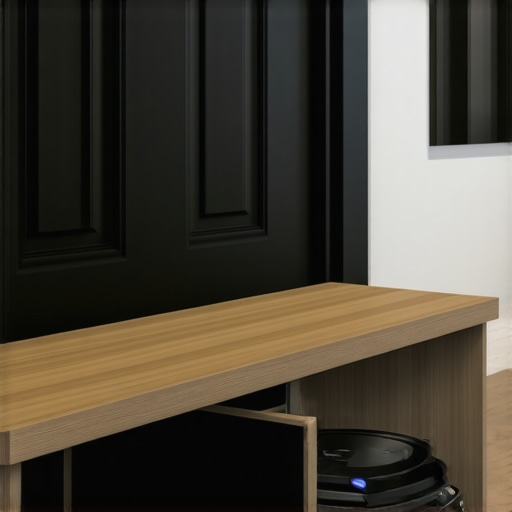 How to Hide a Robot Vacuum Base Inside Your Entryway Bench
