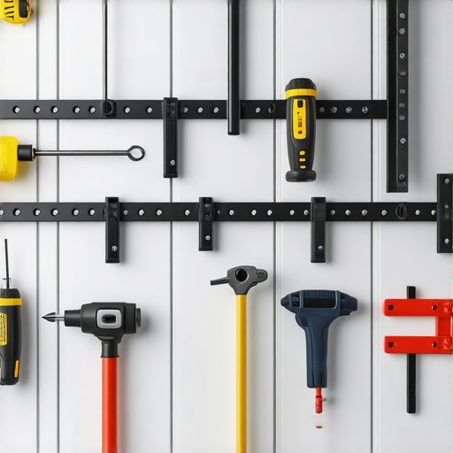 Stop Garage Tool Walls from Bowing with These Steel Rails