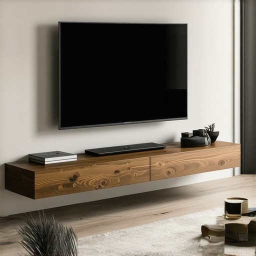 The Hidden Cleat Trick for Floating Media Console Stability