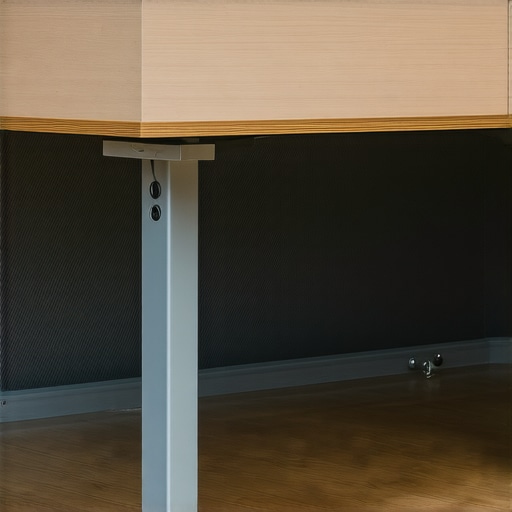The Hidden Steel Brace for Stopping Built-in Desk Sag