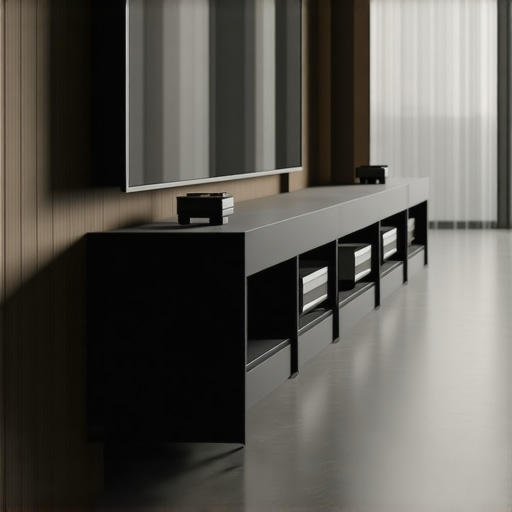 The Internal Rib Tactic for 10-Foot Long Media Consoles