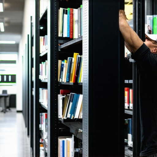 The Internal Steel Rib Move for Stopping Library Shelf Bowing