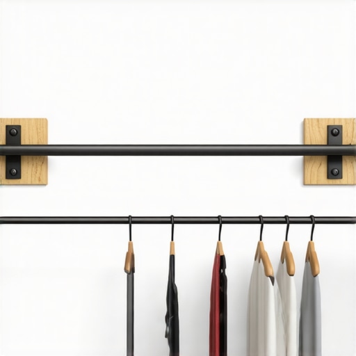 The Plywood Blocking Strategy for Heavy Closet Rods