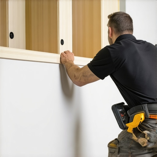 The Scribing Trick for Built-in Cabinets on Crooked Walls