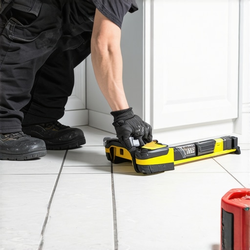 The Secret to Leveling Heavy Vanities on Uneven Tile Floors