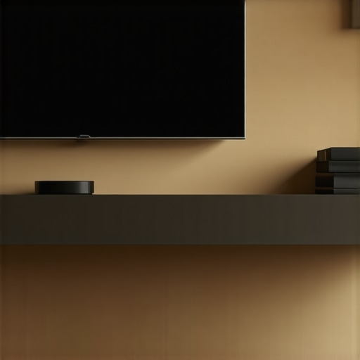 The Steel-Core Bracket Strategy for Floating Media Consoles