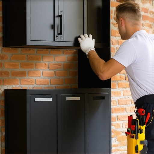4 Tactics for Mounting Heavy Tool Cabinets to Brick