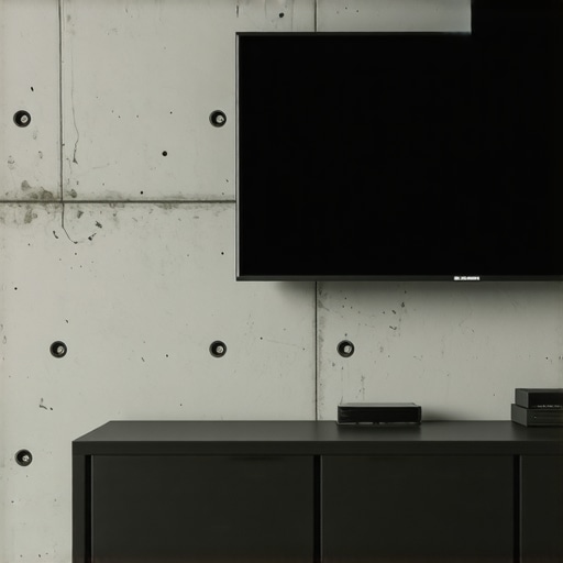 6 Heavy-Duty Wall Anchors for Floating Media Consoles
