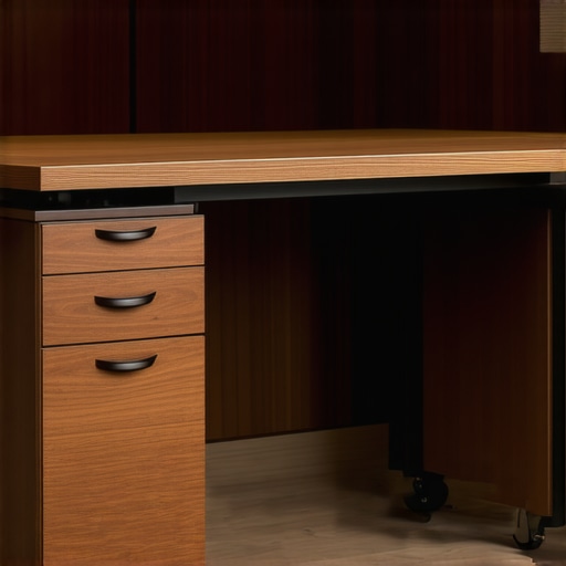 6 Hidden Steel Brackets for Heavy-Duty Built-in Office Desks