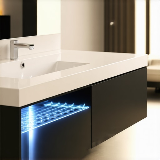 How We Fixed a Tilted Floating Vanity with Hidden Leveling Shims