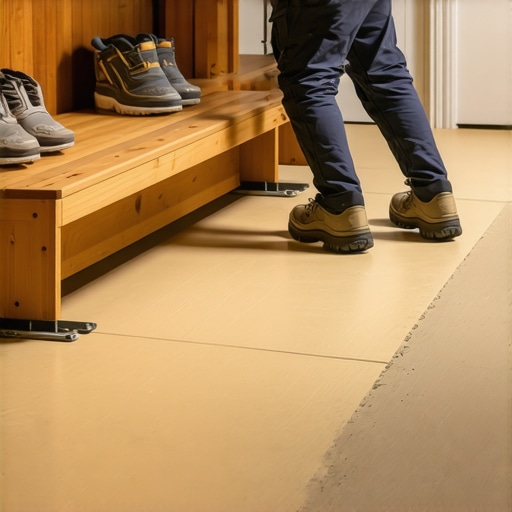 How to Anchor Mudroom Benches to Radiant Heat Floors