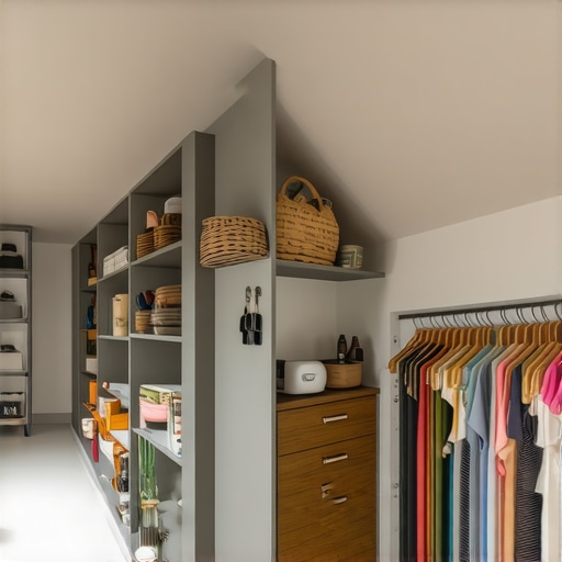 How to Fit Custom Closets Around Slanted Attic Ceilings