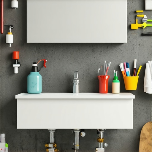 How to Fit a Vanity over Off-Center Plumbing Pipes