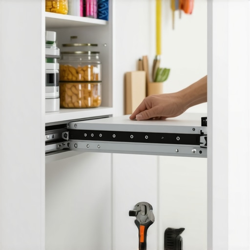 How to Fix Loose Pull-Out Pantry Tracks