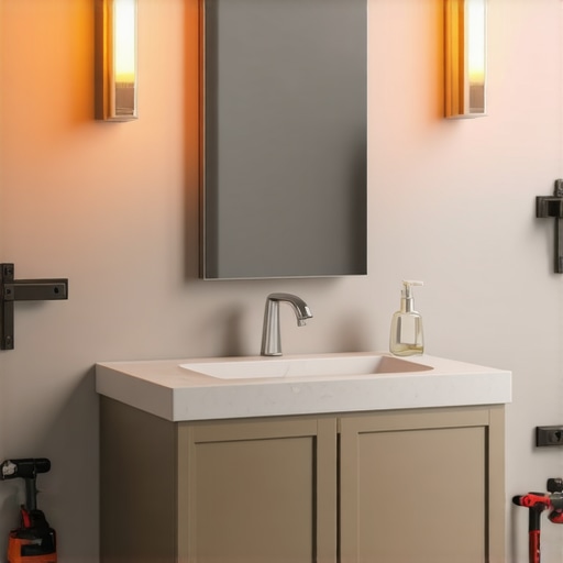 How to Secure Floating Vanities to Double-Layer Drywall