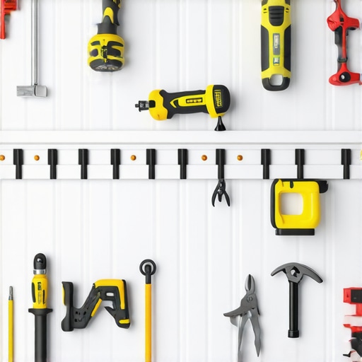 Stop Garage Tool Wall Sag with Horizontal Steel Channels
