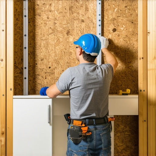 The Hidden Plywood Trick for Mounting Vanities to Steel Studs