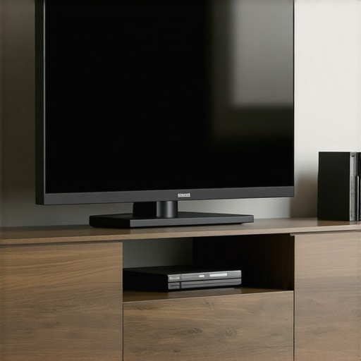 The Hidden Support Rail for Extra-Wide Media Centers