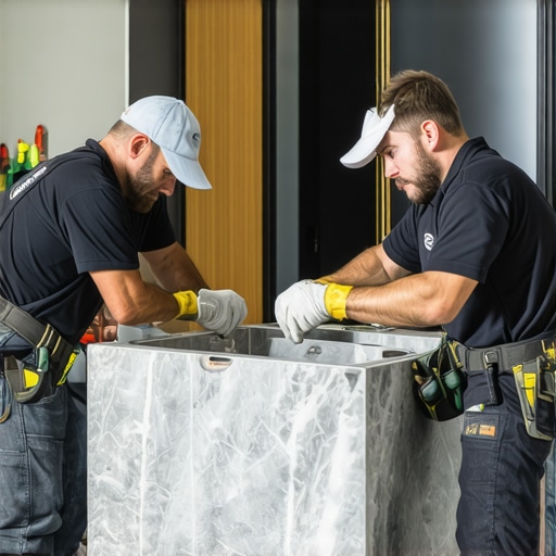 The Internal Support Move for Heavy Stone Vanities