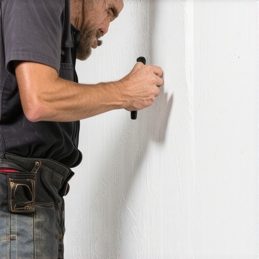 The Scribing Tool for Cabinets Against Textured Plaster Walls