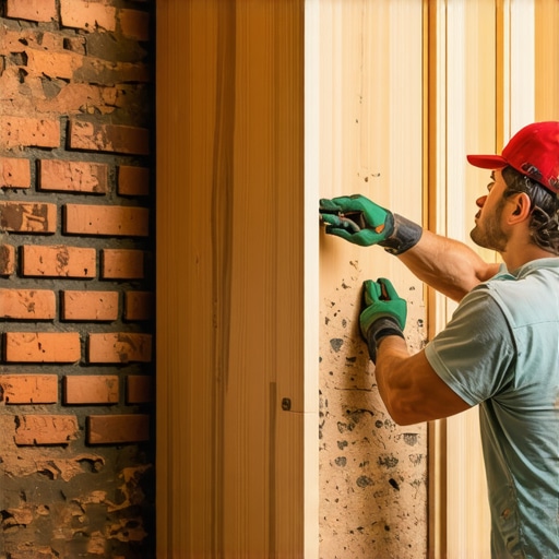 The Scribing Trick for Built-in Cabinets Against Uneven Brick