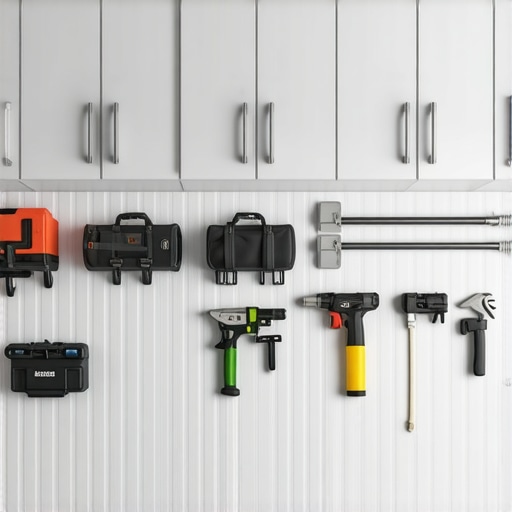 The Secret to Mounting Garage Cabinets Over Electrical Conduits