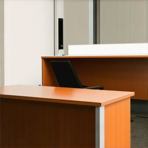 The Steel Angle Fix for Sagging Built-in Office Desks