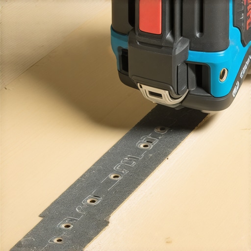 Using a cordless multi-tool for reinforcement cuts A person carefully cutting steel plates with a cordless multi-tool in a home workshop.