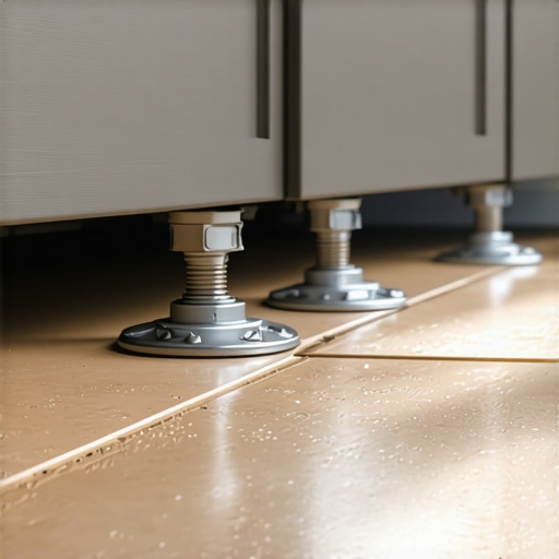 4 Heavy-Duty Floor Anchors for Sliding Pantry Systems