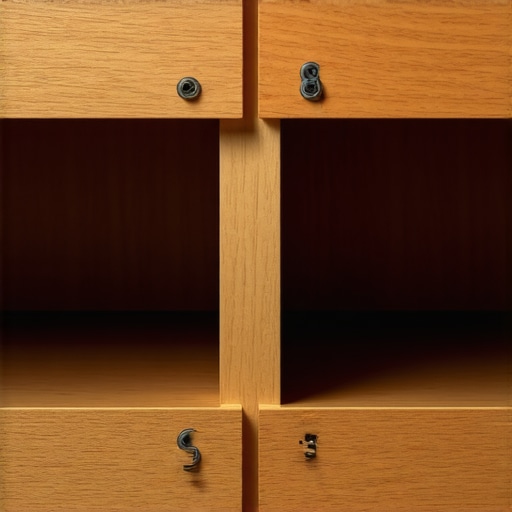 Cross-section of drawer reinforcement rib Internal structural reinforcement rib for deep kitchen drawers