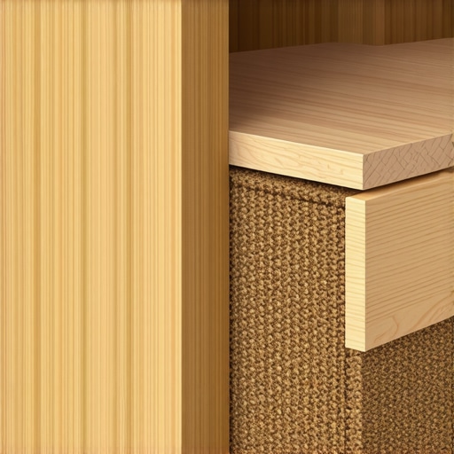 Diagram showing a cabinet sub-base lifting a drawer above high-pile carpet.