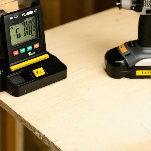 Professional workshop tools used for installing and maintaining hidden plywood wall cleats.