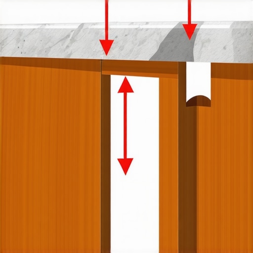 Diagram showing how depth increases leverage and stress on wall-mounted cabinet anchors.