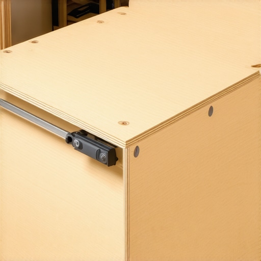 Installing undermount slides on a wide wooden drawer for better support