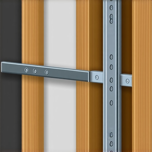 3D cutaway showing hidden steel plate for cabinet stability
